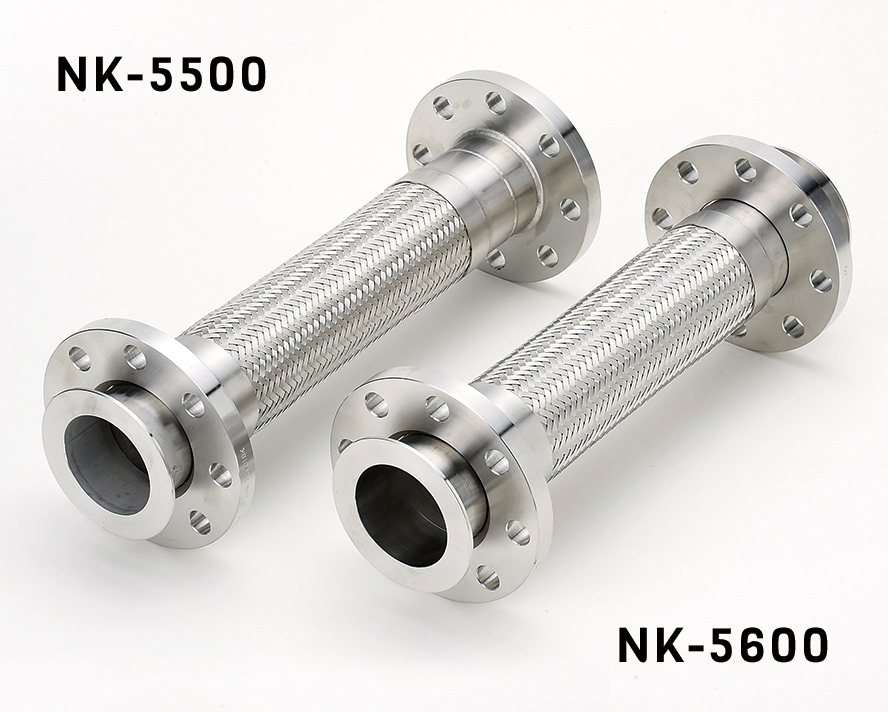 【イプです】 NFK 非溶接フランジ式フレキシブルホース/防振ジョイント フランジ10K/SS ( NK-6300/10K-SS400-200A-400L ) 南国フレキ工業(株) (メーカー